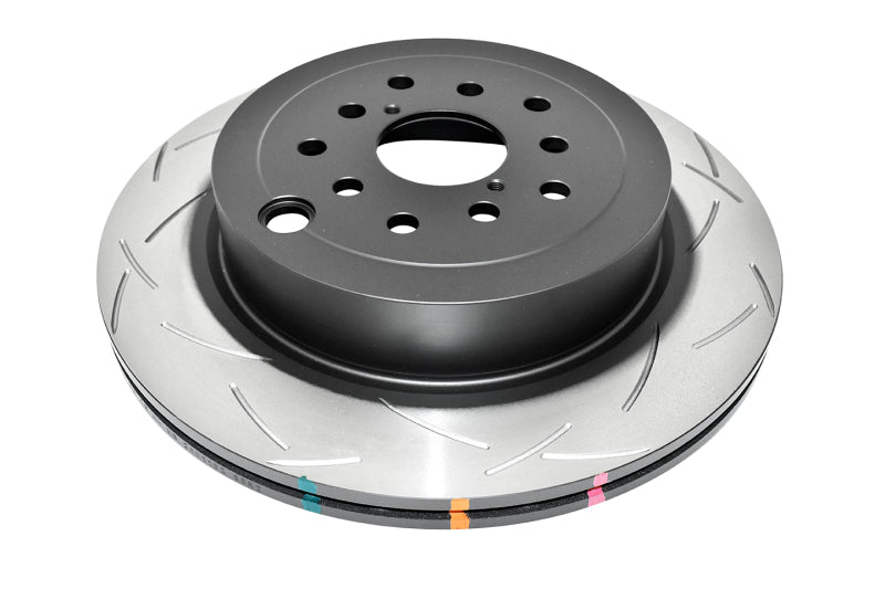 DBA 08-10 STi/2017 BRZ w/Perf. Pkg. Dual-Drilled Rear Slotted 4000 Series Rotor - DBA DBA42656S-10