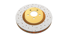 Load image into Gallery viewer, DBA 03-05 Evo 8/9 Rear Drilled &amp; Slotted 4000 Series Rotor - DBA DBA4419XS