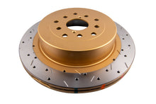 Load image into Gallery viewer, DBA 01-07 Subaru WRX/STI 10 Stud Hole Rear Drilled &amp; Slotted 4000 Series Rotor - DBA DBA4655XS-10