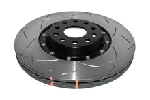 Load image into Gallery viewer, DBA 12-13 Volkswagen Golf R Front 5000 Series Slotted Rotor w/Black Hat - DBA DBA52808V2BLKS