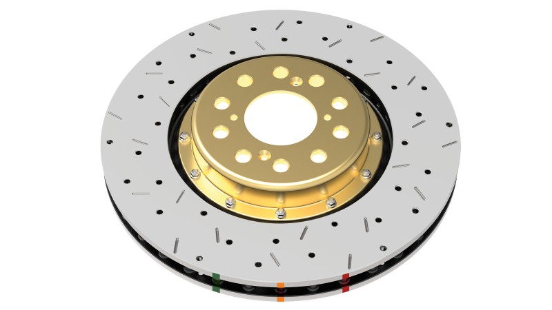 DBA XS 5000 Series Replacement Front Slotted/Drilled Rotor 15-17 Challenger/Charger SRT8 Hellcat - DBA DBA52910.1XS