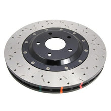 Load image into Gallery viewer, DBA 2020+ Chevrolet Corvette C8 Z51 Front 2-Piece Crossdrilled 5000 Series Rotor - DBA DBA53928BLKXD