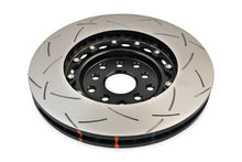 Load image into Gallery viewer, DBA 04-07 STi/2017 BRZ w/Perf. Pkg. 10 Hole Front Slotted 5000 Series 2/PC Rotor Assembled w/Blk Hat - DBA DBA5654BLKS-10