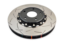Load image into Gallery viewer, DBA Nissan Skyline (Various) Front Slotted 5000 Series 2 Piece Rotor Assembled w/ Black Hat - DBA DBA5928BLKS