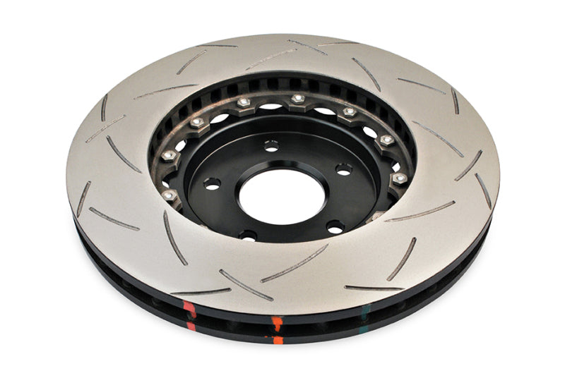 DBA Nissan Skyline (Various) Front Slotted 5000 Series 2 Piece Rotor Assembled w/ Black Hat - DBA DBA5928BLKS