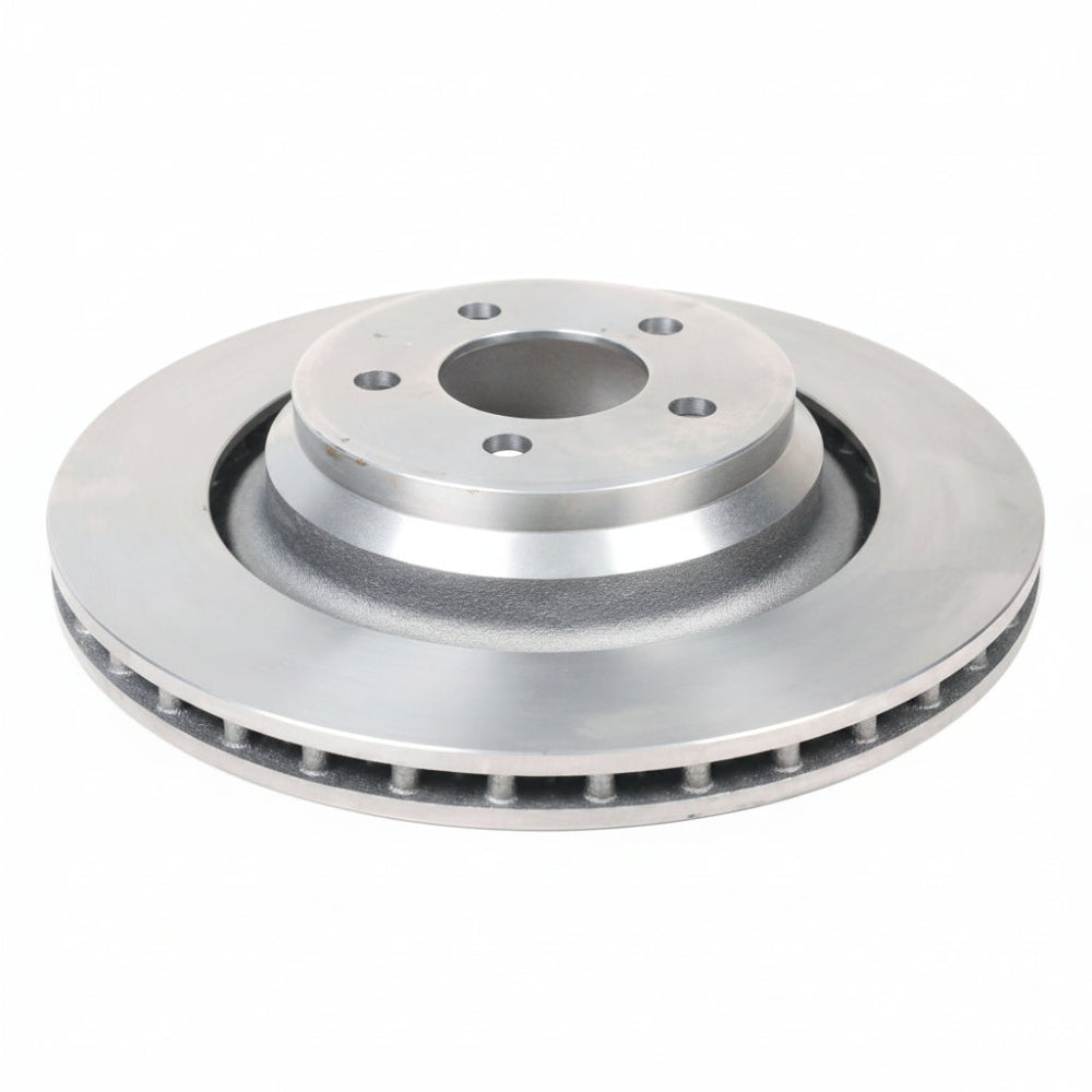 DBA Street Series rear rotor for Chrysler 300 C SRT8, front angled view