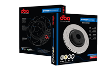 Load image into Gallery viewer, DBA DBA Street Series X Gold Drilled and Slotted Front Rotor 08-15 Challenger SRT-8