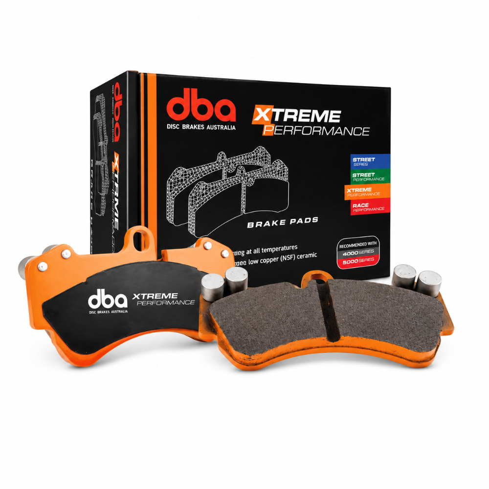 DBA XP front brake pads kit for 2007-2022 Nissan GT-R R35