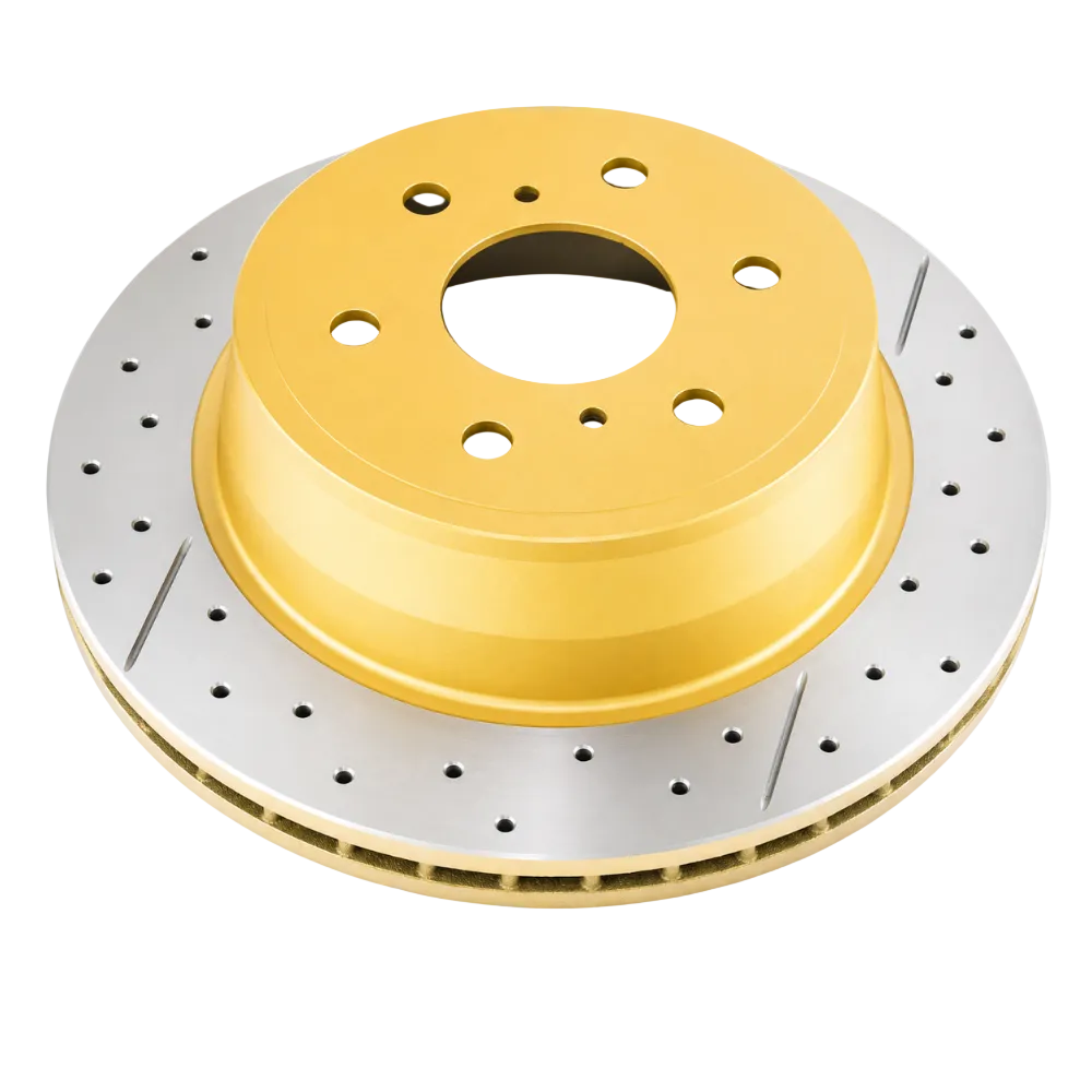 DBA2011X rear Street Series drilled and slotted rotor for 2007-2020 Cadillac Escalade