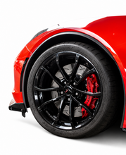 Load image into Gallery viewer, DBA52762V2BLKS front slotted brake rotor with black hat for Corvette Z51