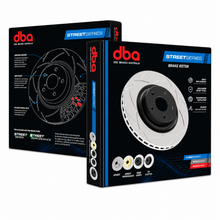 Load image into Gallery viewer, DBA Street Series T2 slotted rear rotor full view