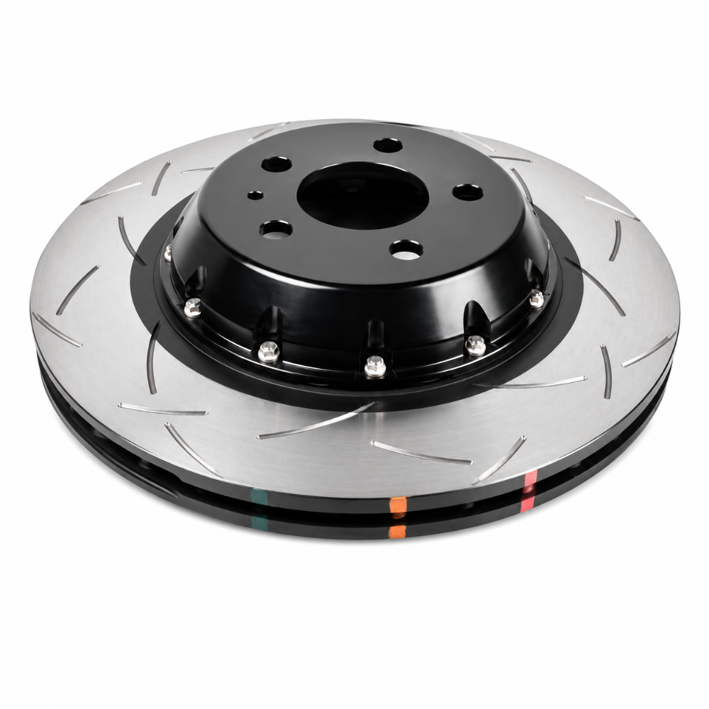 DBA 5000 Series 2-piece slotted rotor full view