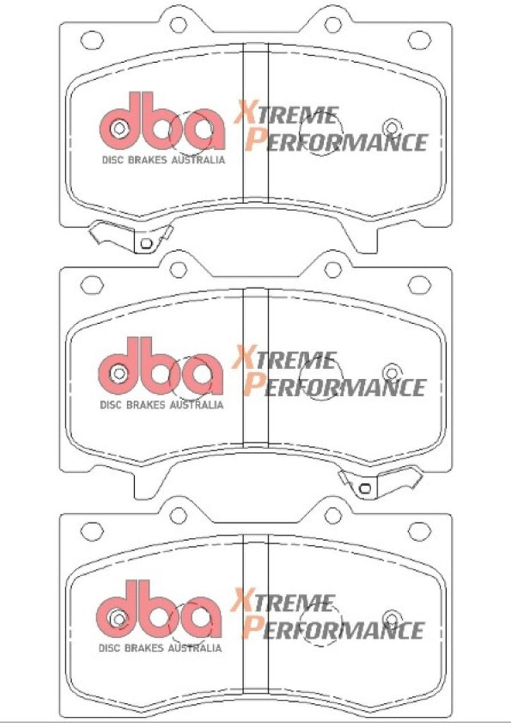 DBA-DBA 2010+ Nissan Patrol Y62 5.6L XP Performance Front Brake Pads