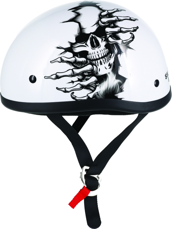SKL649502-Skid Lids Born Wild Original Helmet - Medium-Helmets and Accessories-Skid Lid