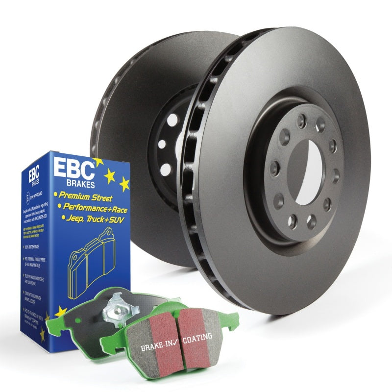 EBC S11 Kits Greenstuff Pads and RK Rotors-Brake Rotors - OE-EBC