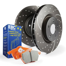 Load image into Gallery viewer, EBC S8 Kits Orangestuff Pads and GD Rotors-Brake Rotors - Slot &amp; Drilled-EBC