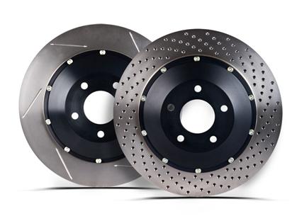 StopTech Ford S197 Mustang Replacement Right Slotted 355x32mm Aero Rotor-Brake Rotors - Slotted-Stoptech-805890263562-