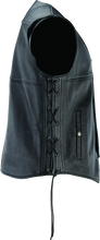 Load image into Gallery viewer, RIV094433-River Road Old Skool Leather Vest Black - Large-Vests-River Road