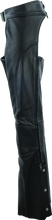 Load image into Gallery viewer, RIV094449-River Road Sierra Leather Chaps Black Womens - Small-Pants-River Road