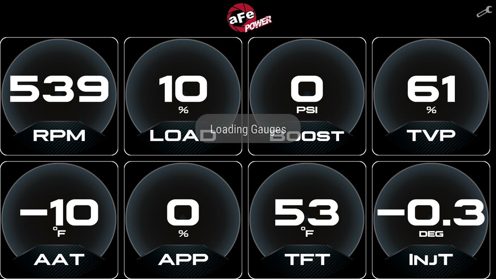 aFe aFe AGD Advanced Gauge Display Digital 5.5in Monitor 08-18 Dodge/RAM/Ford/GM Diesel Trucks