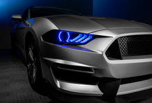 Load image into Gallery viewer, ORL1446-332-Oracle 18-21 Ford Mustang Dynamic DRL w/ Halo Kit &amp; Sequential Turn Signal - ColorSHIFT SEE WARRANTY-Headlights-ORACLE Lighting