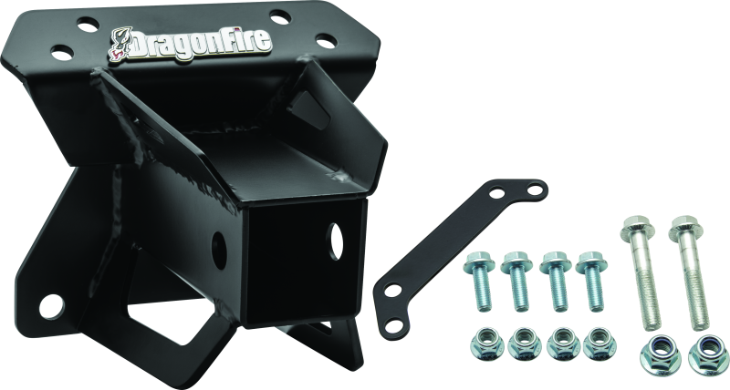 DFR520201-DragonFire Racing Rear Receiver Hitch for Kawasaki KRX1000-Hitch Receivers-DragonFire Racing