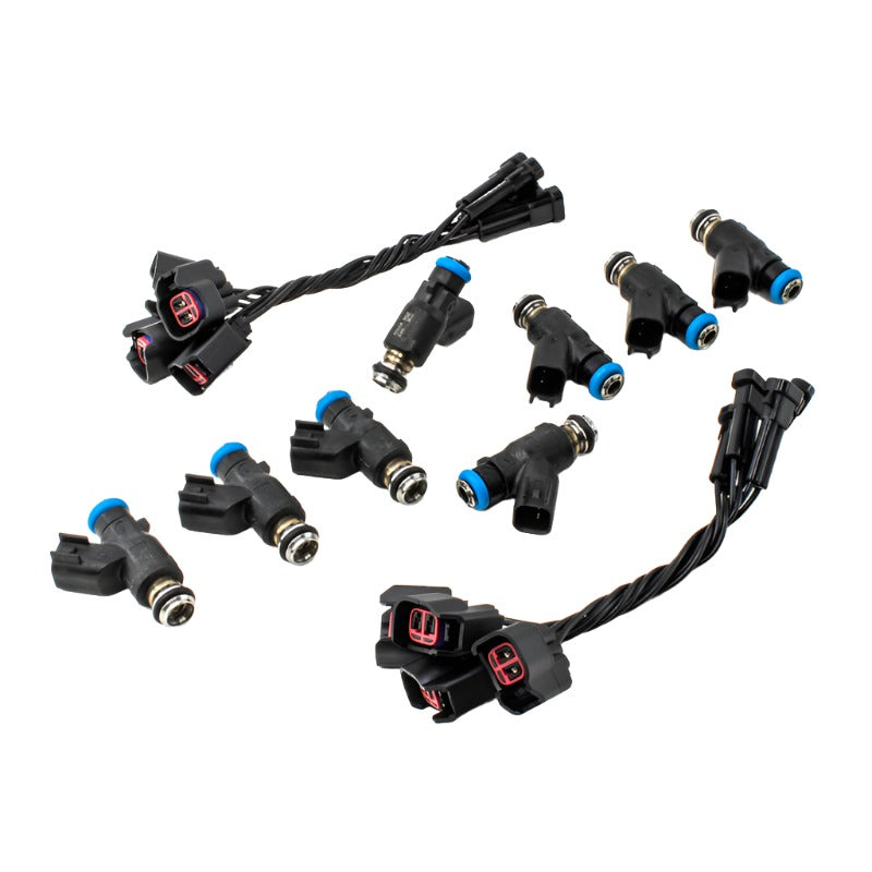 DeatschWerks 00-06 Chevrolet Silverado/Sierra 44lb Injectors - Set of 8 - Black Ops Auto Works