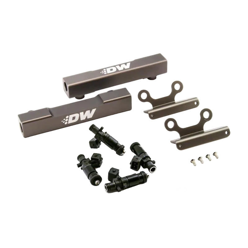 DeatschWerks 02+ Subaru WRX / 07+ STI/LGT Top Feed Fuel Rail Upgrade Kit w/ 1200cc Injectors DeatschWerks DWK6-102-1200