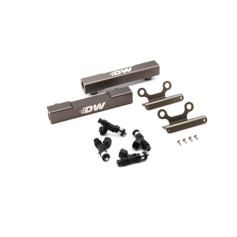 DeatschWerks 02+ Subaru WRX / 07+ STI/LGT Top Feed Fuel Rail Upgrade Kit w/ 750cc Injectors - Black Ops Auto Works