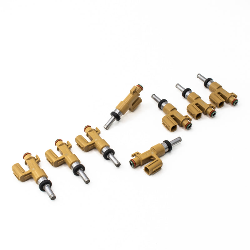 DeatschWerks 07-15 Toyota Tundra / Dequia / Land Cruiser 650cc Injectors - Set of 8 - Black Ops Auto Works