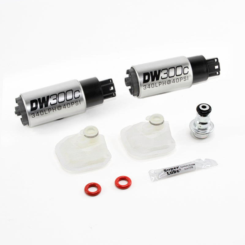 DeatschWerks 09-15 Cadillac CTS-V DW300c (2) 340 LPH In-Tank Fuel Pumps w/ Install Kit - Black Ops Auto Works