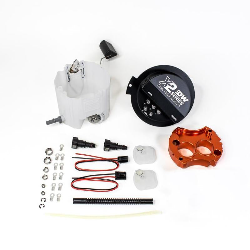 DeatschWerks 10-15 Chevy Camaro LS 3.7 V6/ SS LS3 X2 Series Fuel Pump Module - Black Ops Auto Works