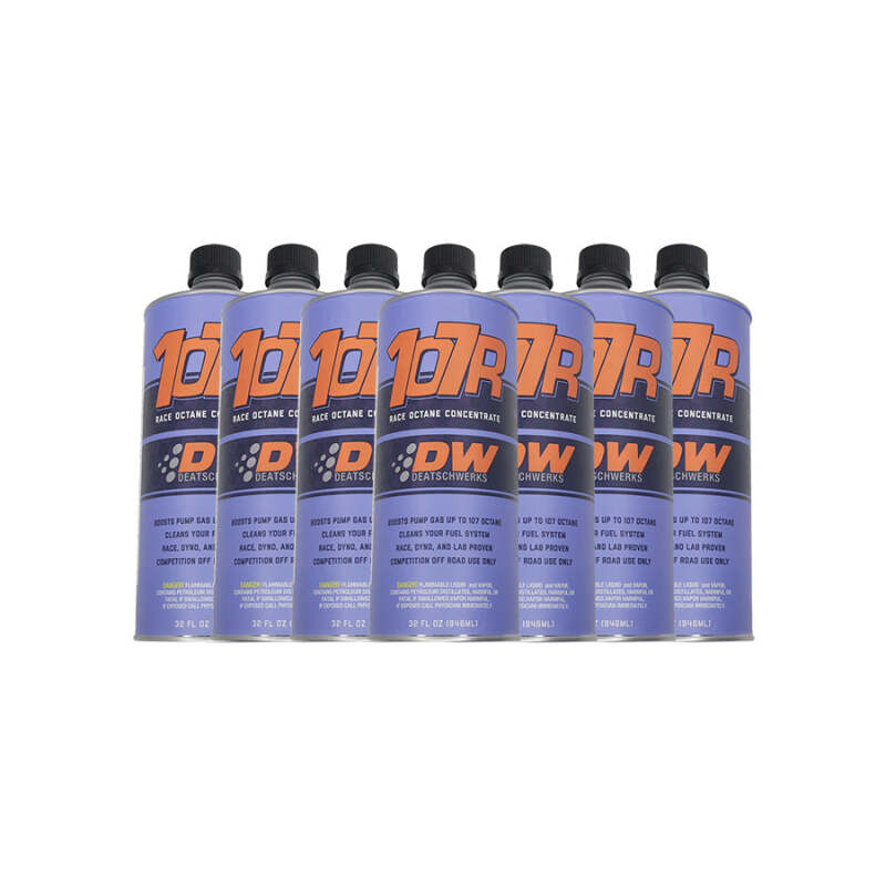 DeatschWerks 107R Race Octane Booster 32oz. Cans - Case of 8 DeatschWerks DWK1-107R-CS