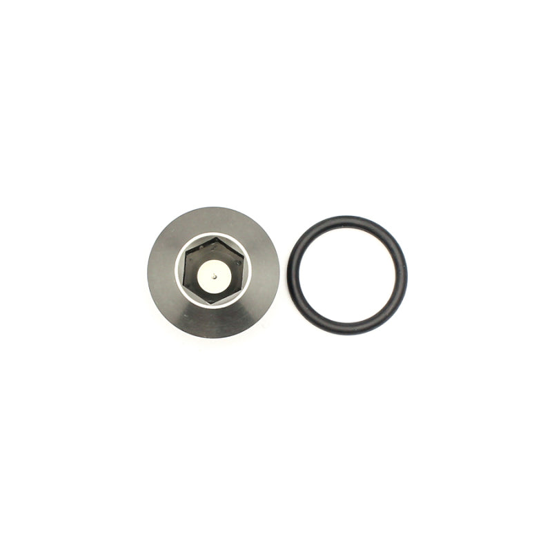 DeatschWerks 10AN ORB Male Plug Low Profile Internal Allen/Hex (Incl. O-Ring)-Fitting Caps-DeatschWerks-00887753532015-