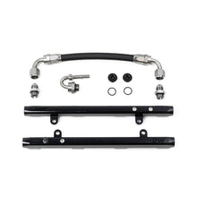 Load image into Gallery viewer, DeatschWerks 11-17 Ford Mustang / F-150 Coyote 5.0 V8 Fuel Rails w/ Crossover - Black Ops Auto Works