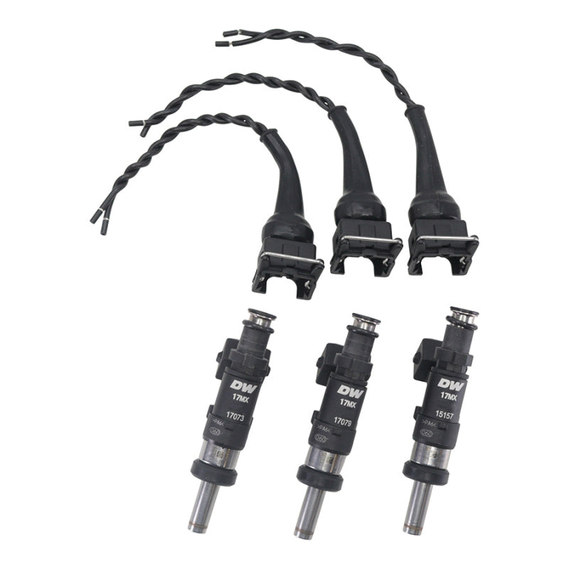 DeatschWerks 1100cc Custom Injectors - Set of 3 - Black Ops Auto Works