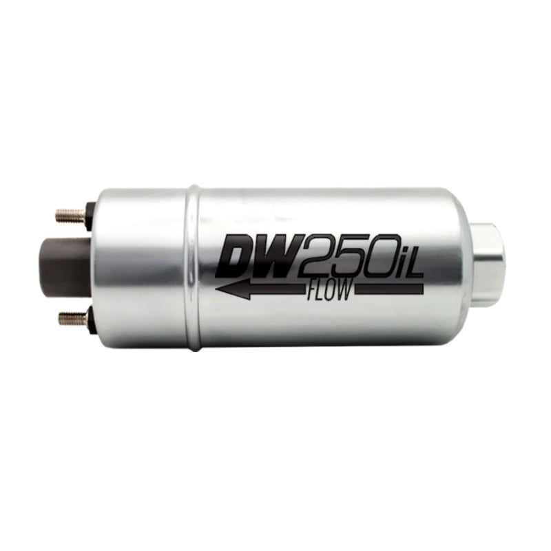 DeatschWerks 250LPH In-Line External Fuel Pump (No Bracket) - Black Ops Auto Works