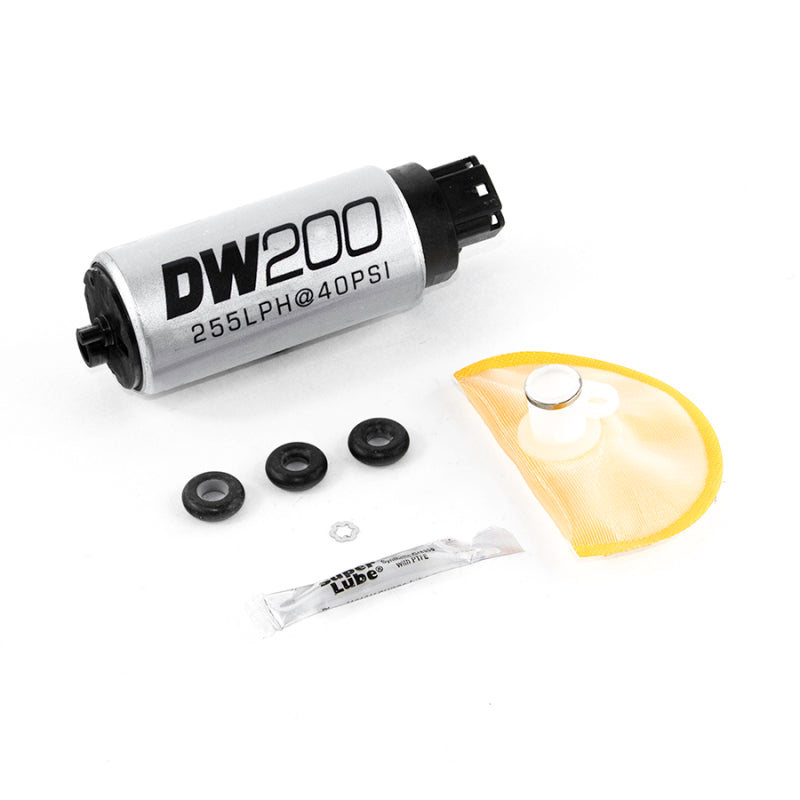 DeatschWerks 255 LPH In-Tank Fuel Pump w/ 10+ Legacy GT/03-08 G35/350Z Set Up Kit - Black Ops Auto Works