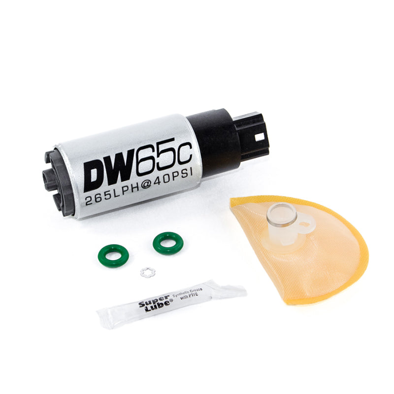 DeatschWerks 265 LPH Compact In-Tank Fuel Pump w/ 06-13 Civic Set Up Kit - Black Ops Auto Works