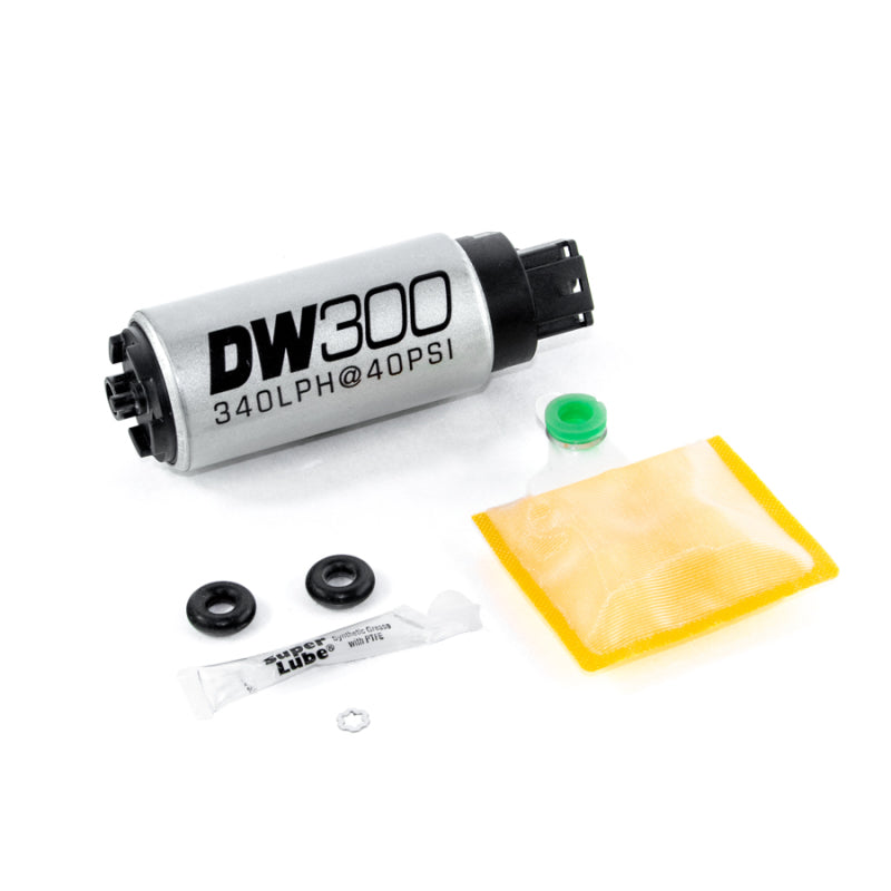 DeatschWerks 320 LPH In-Tank Fuel Pump w/ 03-06 Evo 8/9 / 95-98 Eclipse Turbo AWD Set Up Kit - Black Ops Auto Works