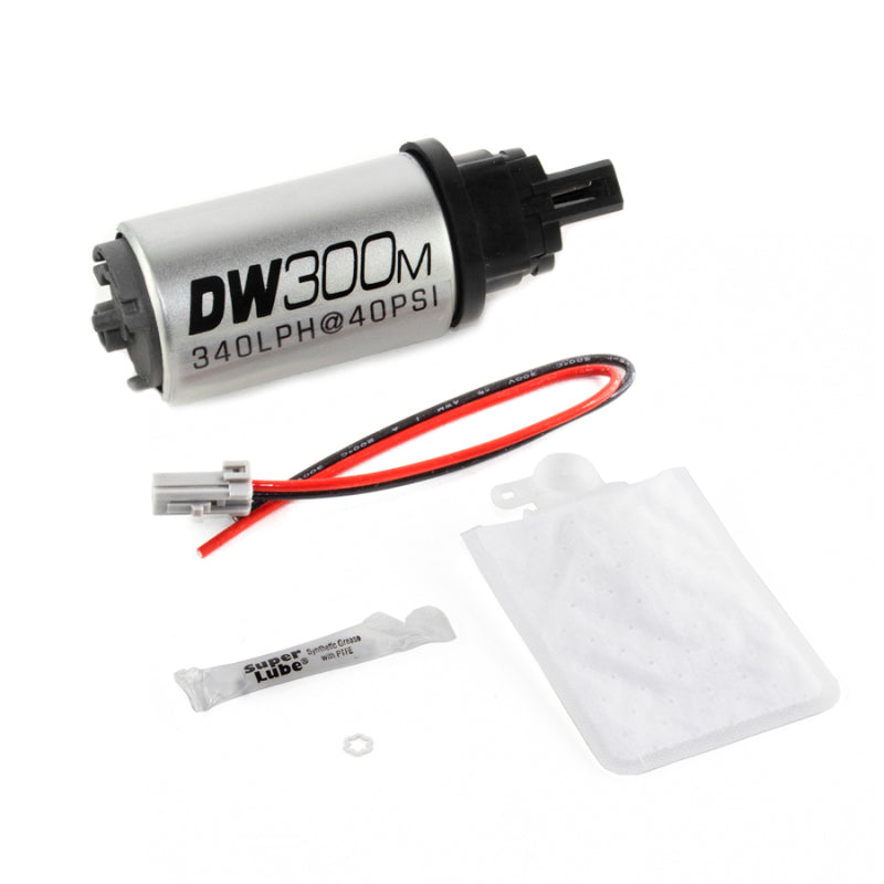 DeatschWerks 340 LPH Ford In-Tank Fuel Pump DW300M Series w/ 99-04 Mustang V6 / V8 Install Kit - Black Ops Auto Works