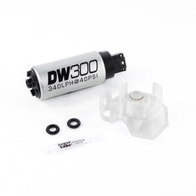 Load image into Gallery viewer, DeatschWerks 340lph DW300C Compact Fuel Pump w/Install Kit 08-15 Mitsubishi EVO X (w/o Clips) - Black Ops Auto Works