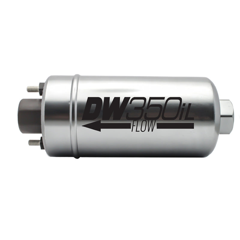 DeatschWerks 350 LPH DW350iL In-Line External Fuel Pump (No Bracket) - Black Ops Auto Works