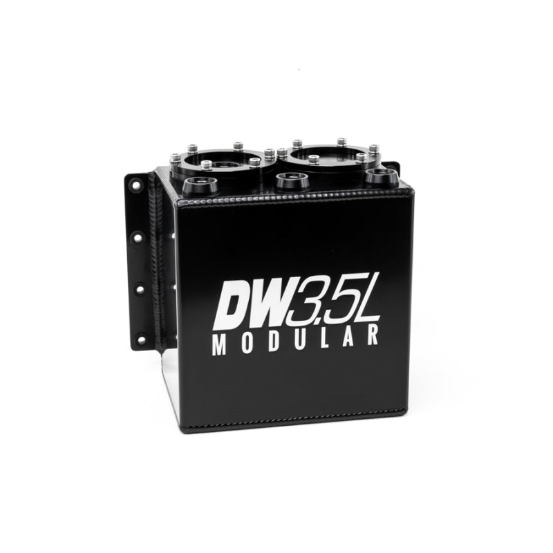 DeatschWerks 3.5L Modular Surge Tank (Fits 1-2 DW350iL Fuel Pumps - Pumps Not Included) - Black Ops Auto Works