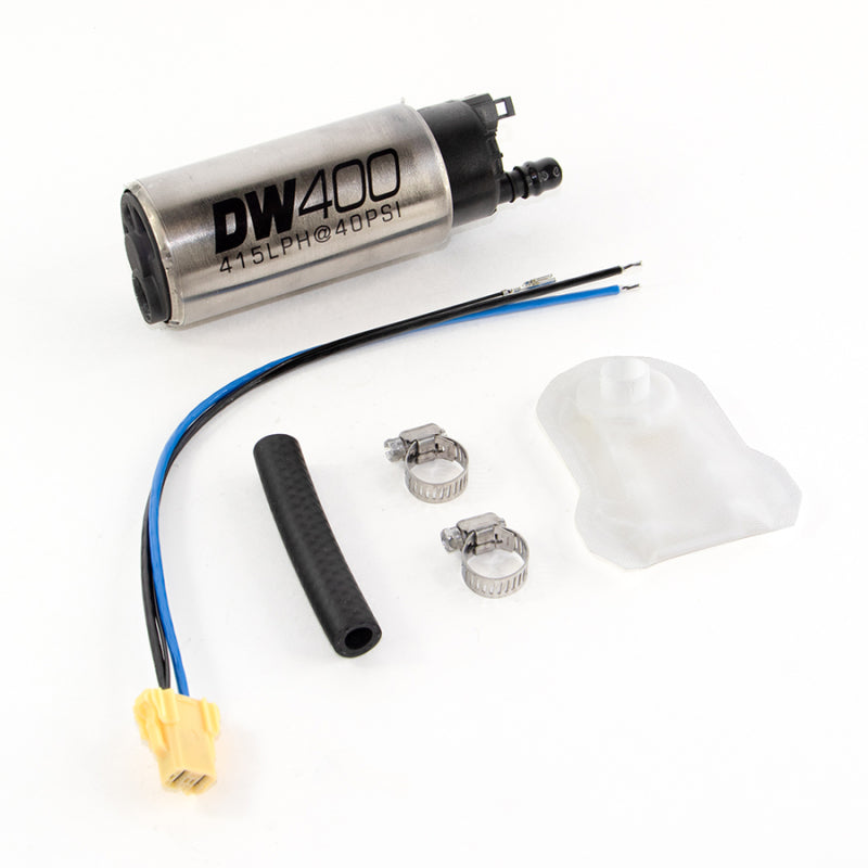 DeatschWerks 415LPH DW400 In-Tank Fuel Pump w/ 9-1041 Install Kit 98-11 Nissan Patrol - Black Ops Auto Works