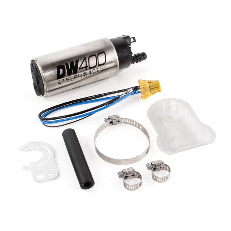 DeatschWerks 415LPH DW400 In-Tank Fuel Pump w/ 9-1042 Install Kit 89-93 Mazda MX-5/Miata - Black Ops Auto Works