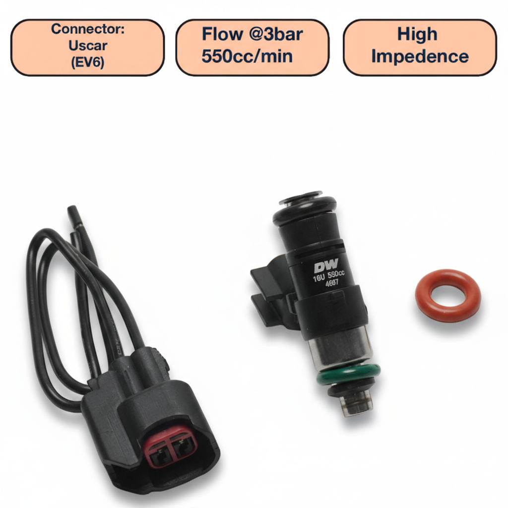 DeatschWerks 550cc universal single fuel injector