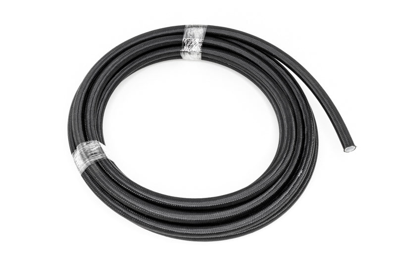 DeatschWerks 6AN Black Nylon Braided PTFE Hose 20 Feet - Black Ops Auto Works