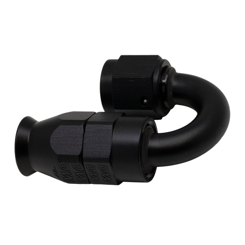 DeatschWerks 6AN female swivel 180-degree PTFE hose end