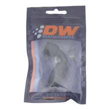 Load image into Gallery viewer, DeatschWerks 6AN Female Swivel 90-Degree Hose End PTFE (Incl 1 Olive Insert) - Anodized Matte Black DeatschWerks DWK6-02-0852-B
